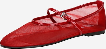 Ballerina con cinturino 'Mash' di STEVE MADDEN in rosso: frontale