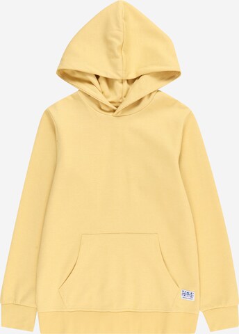 Sweat Jack & Jones Junior en jaune : devant