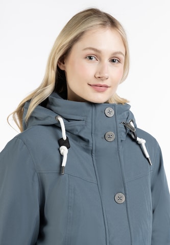 Yuka Winterjas in Blauw