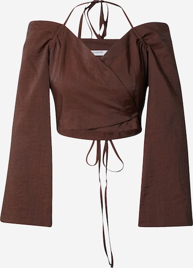 WEEKDAY Skjorte i brun, Produktvisning