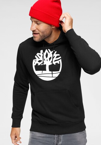 TIMBERLAND Sweatshirt in Black: front