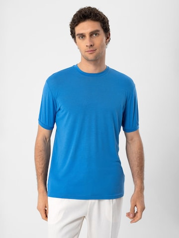 Antioch Shirt in Blauw: voorkant
