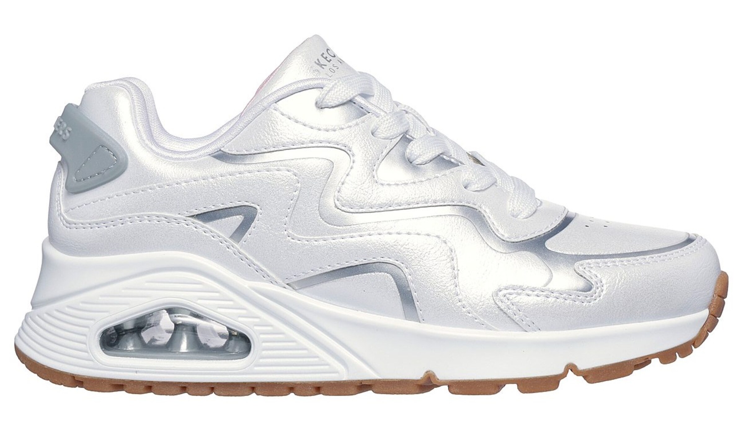SKECHERS Sneakers in Silver