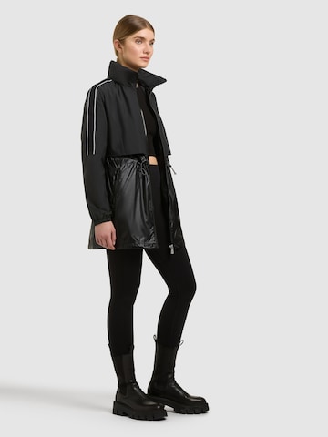 khujo Raincoat 'IZZA' in Black