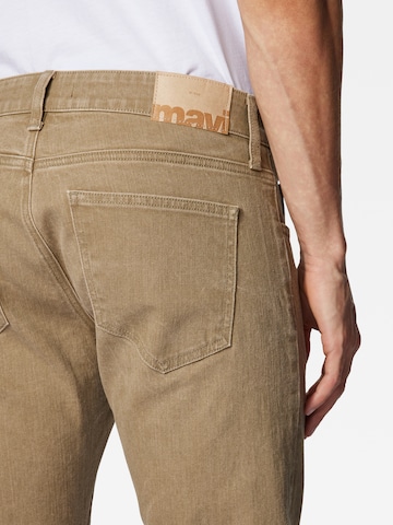 Mavi Slimfit Jeans  'JAKE' in Braun