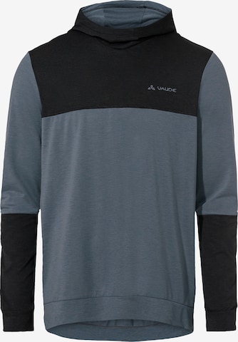 VAUDE Sportsweatshirt 'Qimsa' in Blauw: voorkant