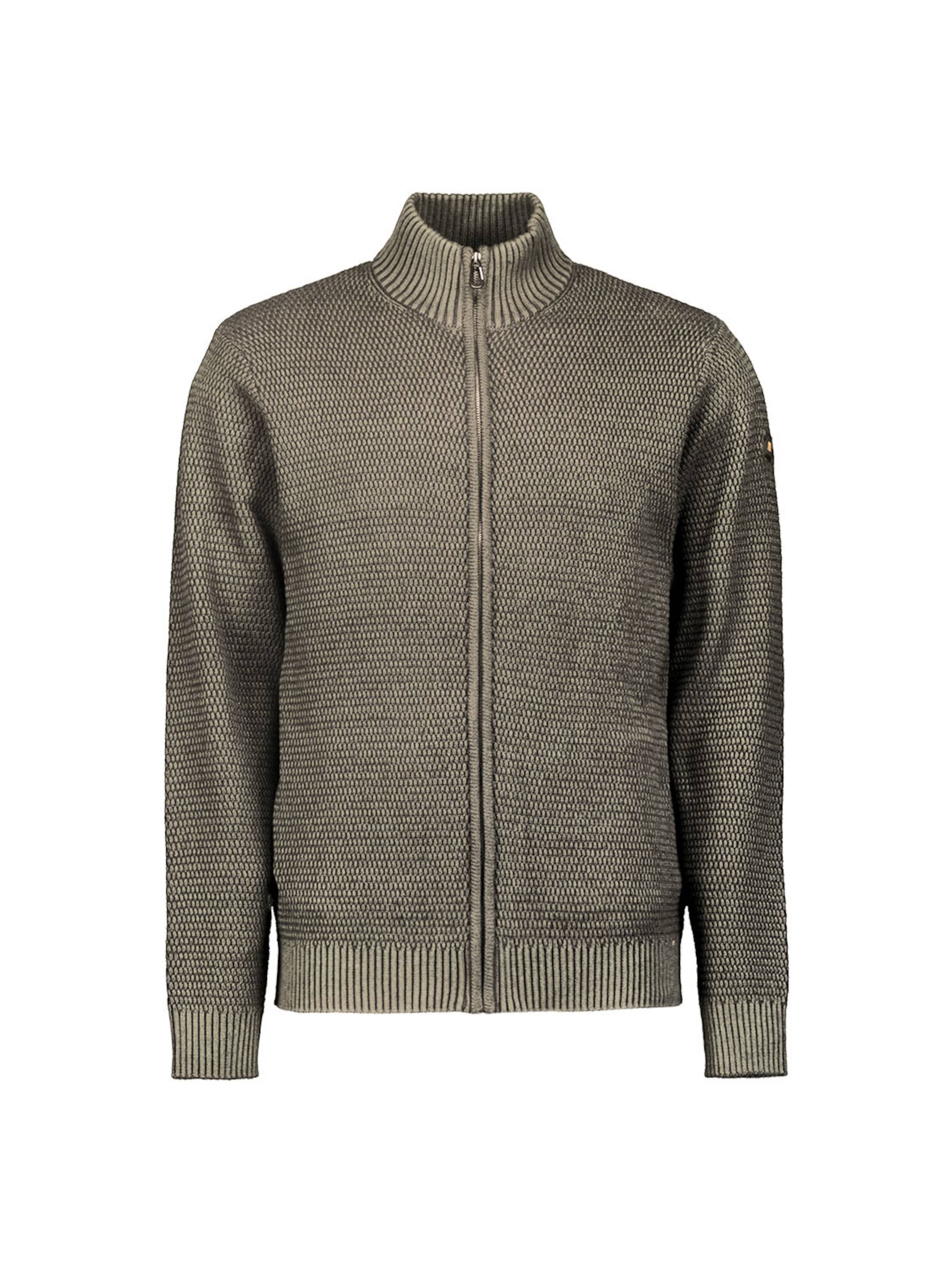 Vestes en maille No Excess en gris : devant