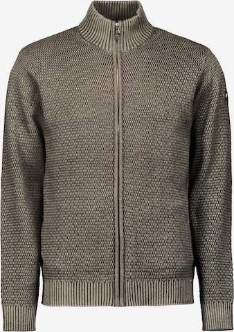 No Excess Knit Cardigan in Grey: front