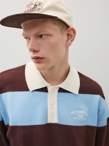 Pull-over Bershka en marron
