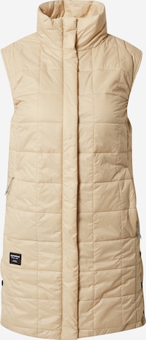 Gilet de sport ICEPEAK en beige : devant