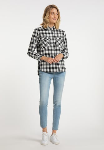 usha BLUE LABEL Blouse in Zwart