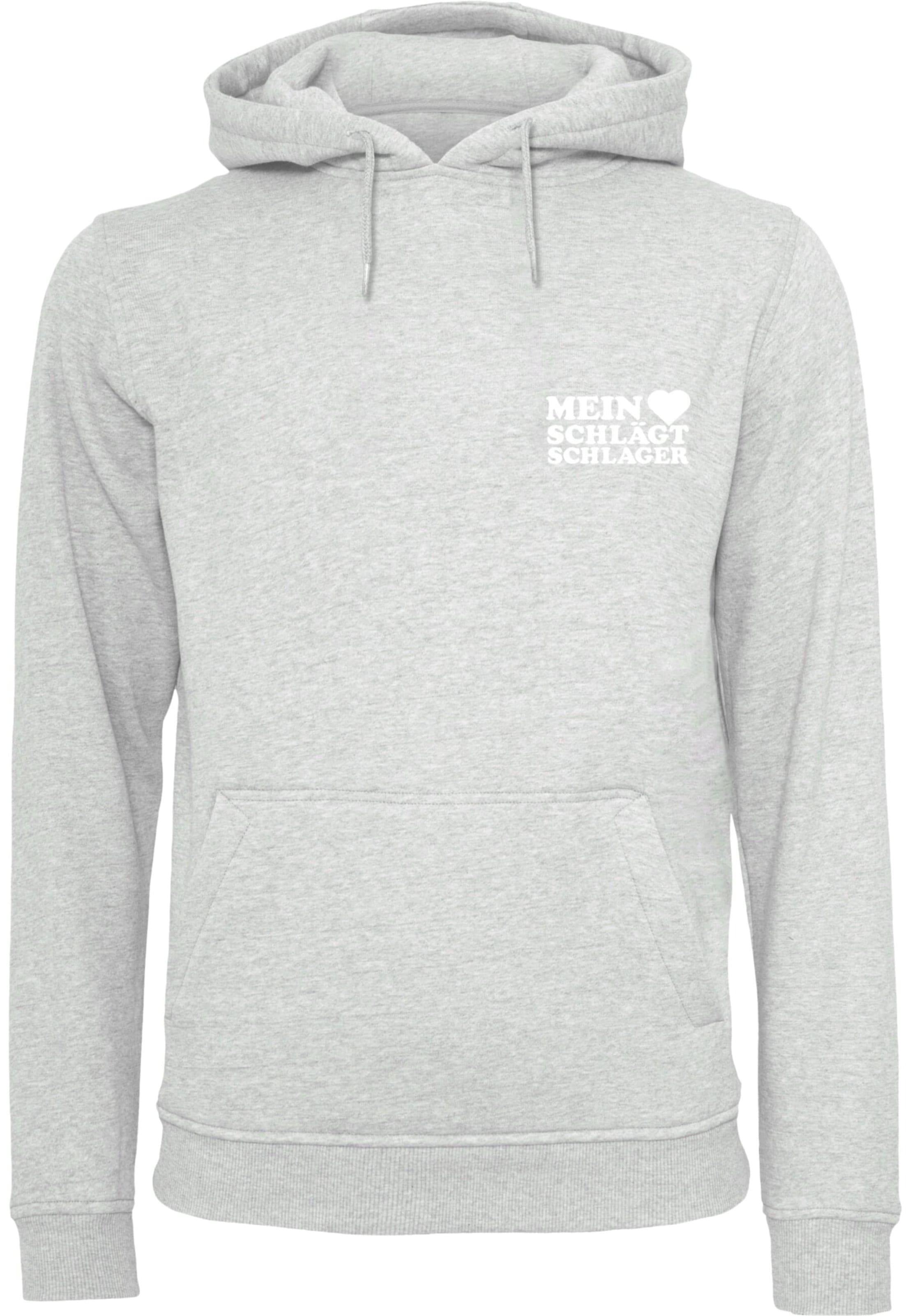 Merchcode Sweatshirt 'MHSS' in Grijs: voorkant