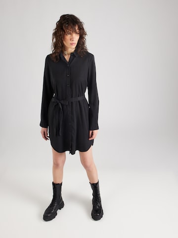 VERO MODA - Vestido camisero 'BREE' en negro: frente