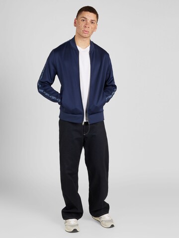 Michael Kors Zip-Up Hoodie 'EMPIRE' in Blue