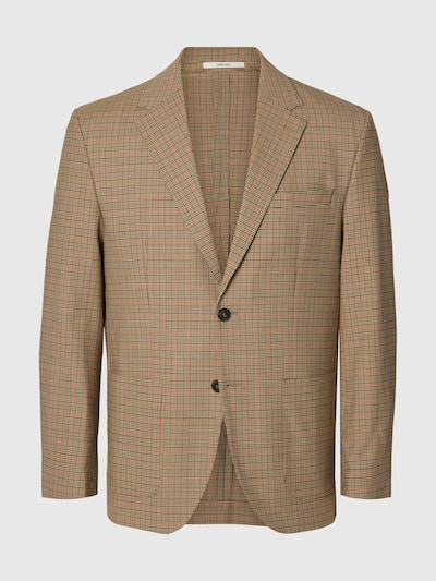 SELECTED Colbert in 48 in de kleur Curry / Donkeroranje / Zwart, Productweergave