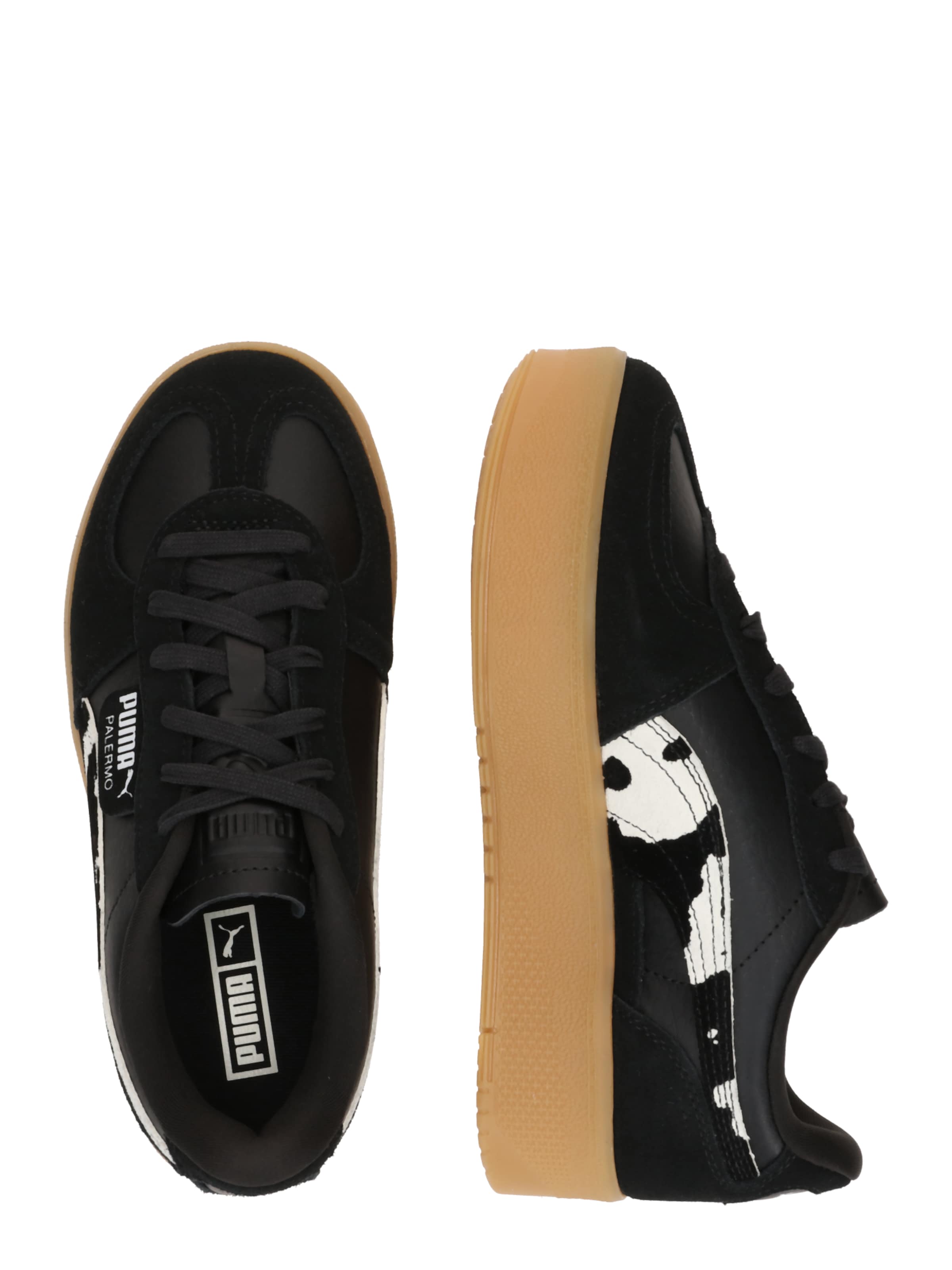 PUMA Σνίκερ χαμηλό 'Palermo Elevata Wild Instinct' σε μαύρο