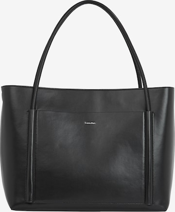 Plase de cumpărături 'Linn' de la Calvin Klein pe negru: față