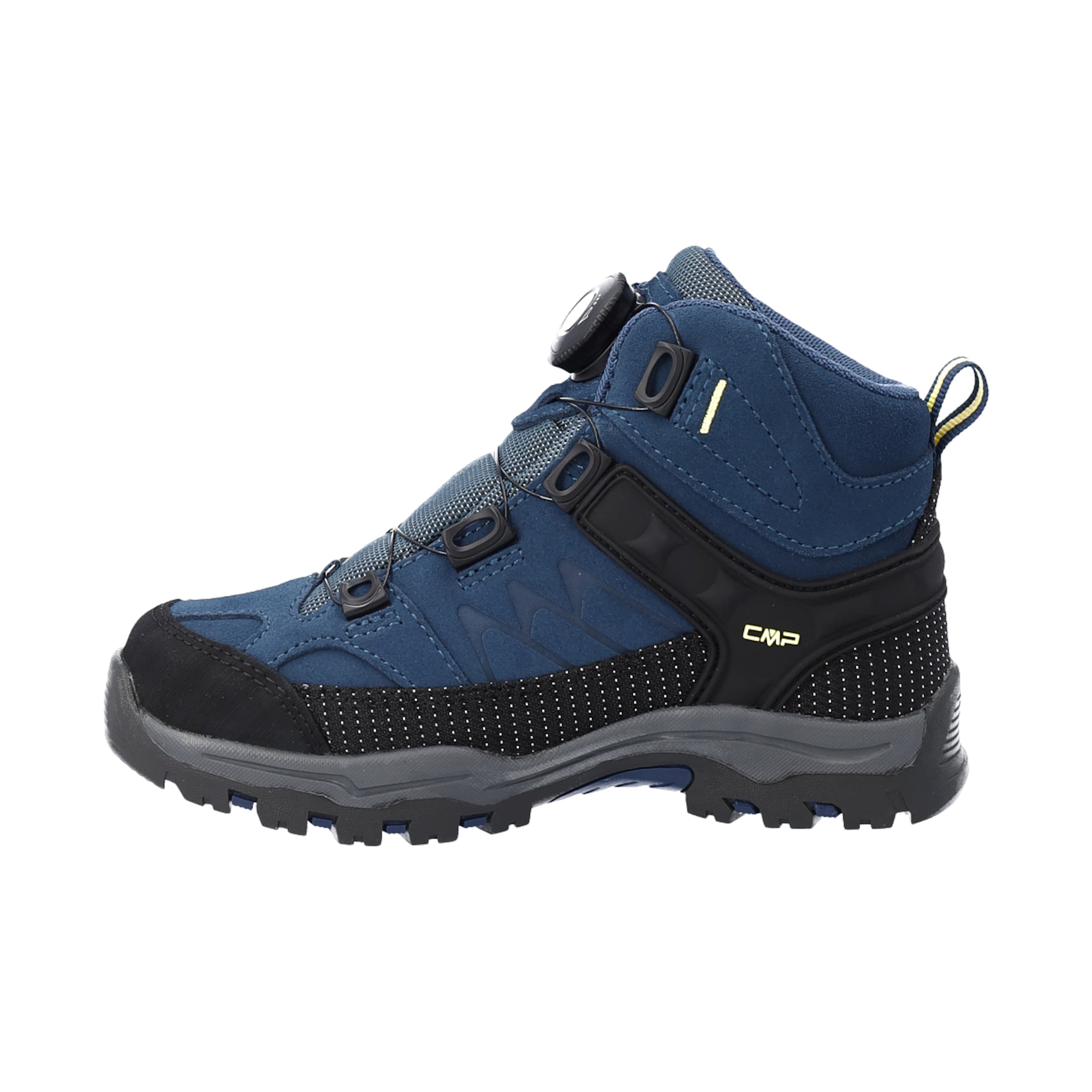 CMP Boots in Blue: front