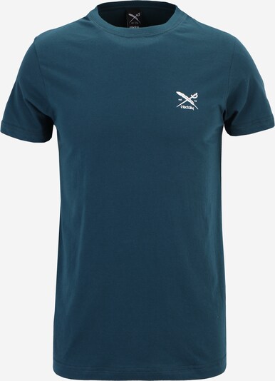 Iriedaily T-Shirt in dunkelblau / weiß, Produktansicht