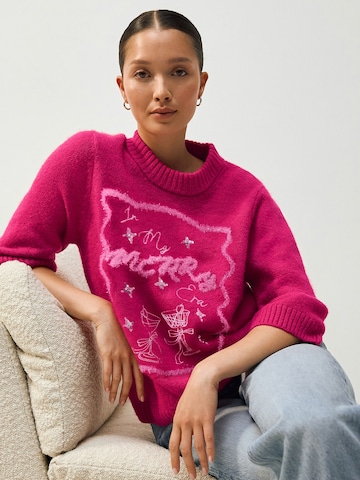 Next - Pullover em rosa