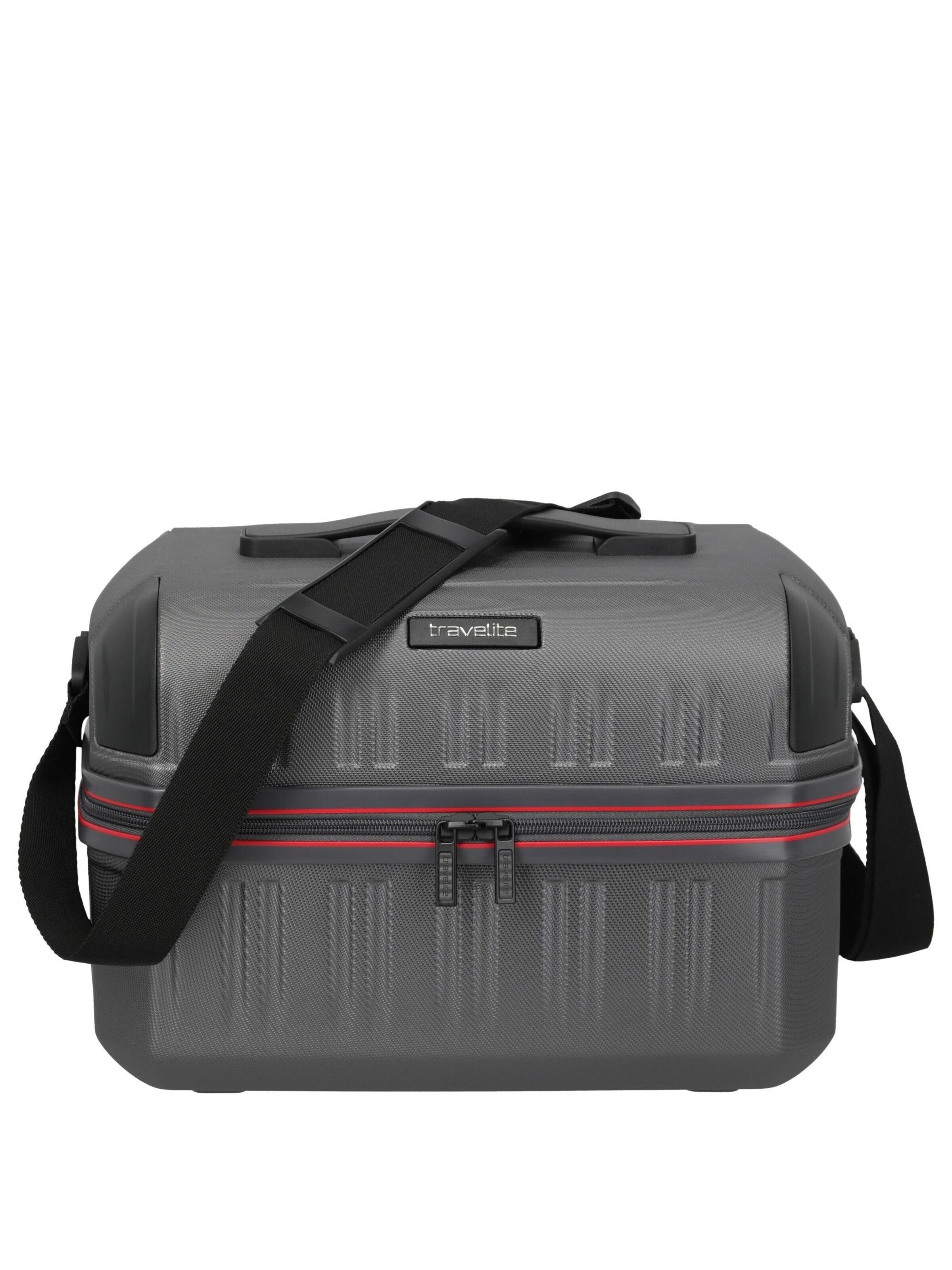 TRAVELITE Cosmetic bag 'Dynamiic' in Grey: front