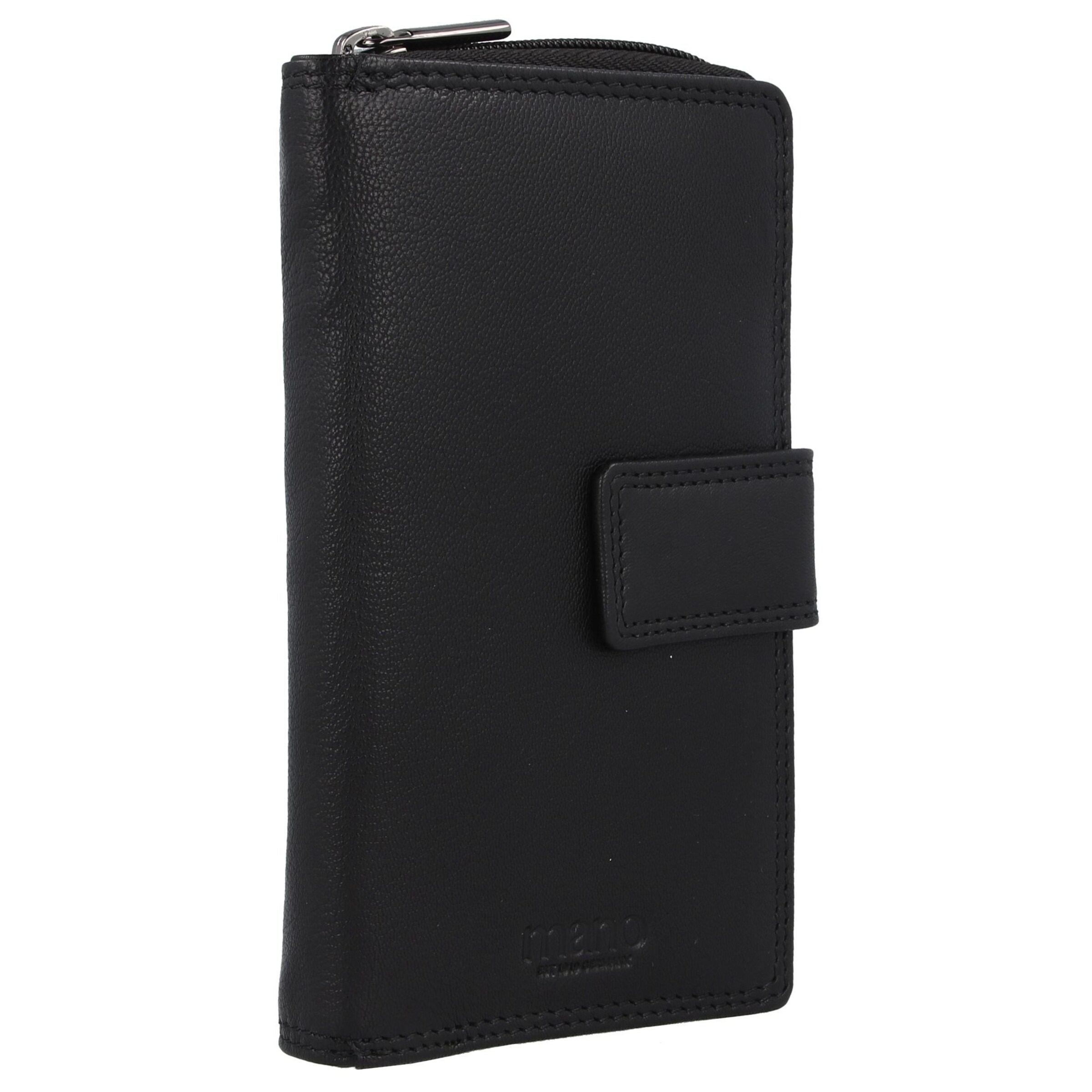 mano Portemonnee 'Donna Giulia' in Zwart