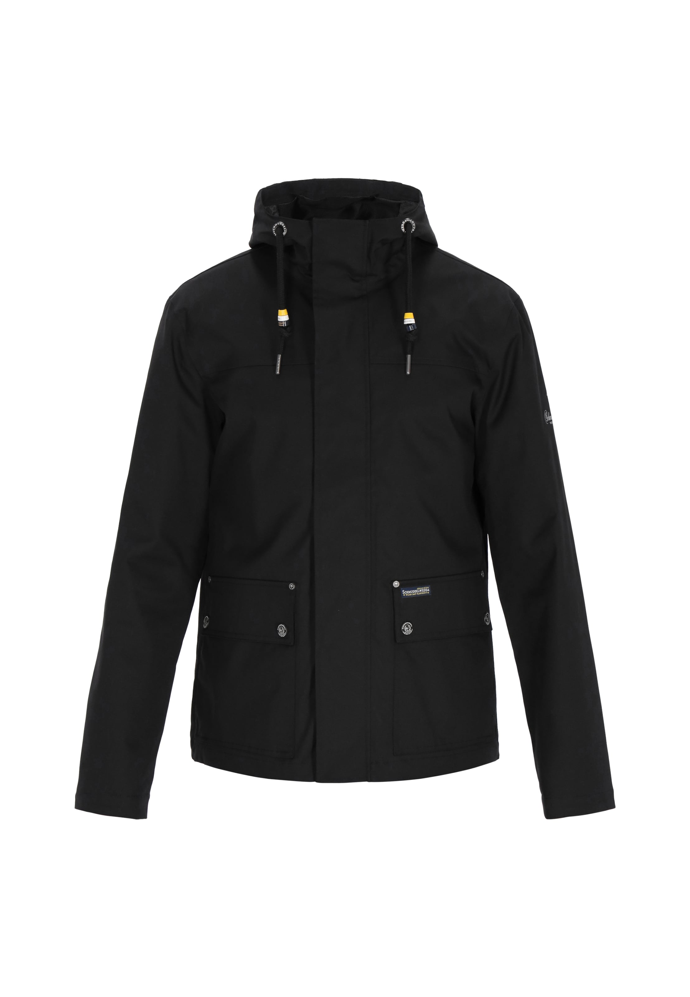 Schmuddelwedda - Casaco funcionais em preto: frente