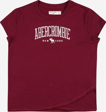 T-Shirt 'MAY' Abercrombie & Fitch en rouge : devant