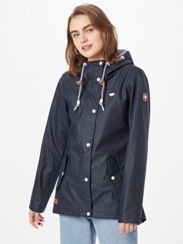 Ragwear Between-Season Jacket 'MARGE' in Blue: front