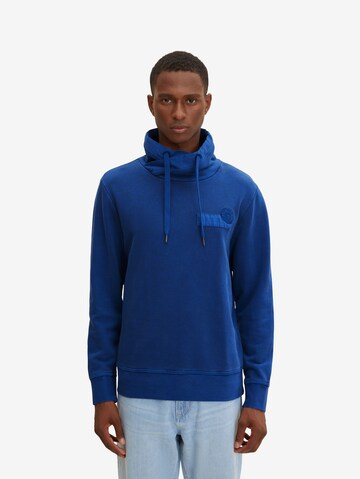 TOM TAILOR Sweatshirt in Blue: front