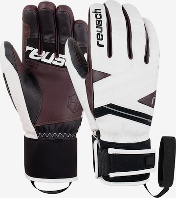 REUSCH Handschuhe 'Henrik Kristoffersen' in Weiß: predná strana