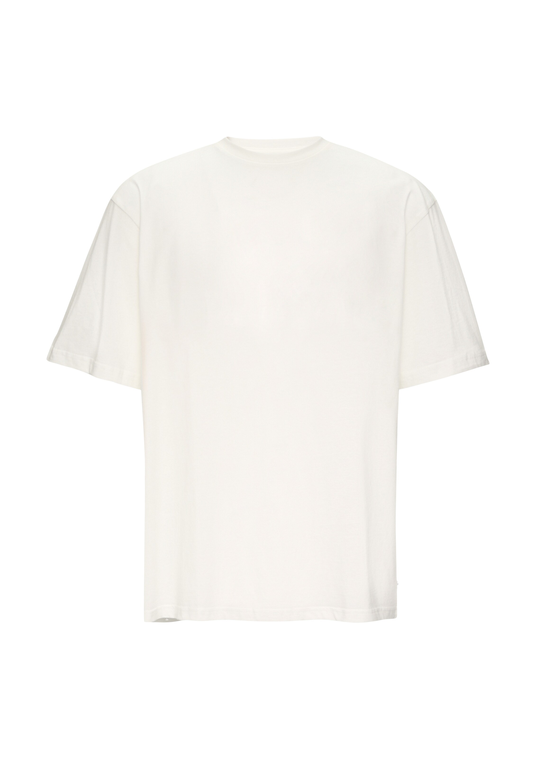 T-Shirt QS en blanc : devant