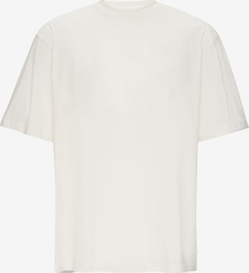 T-Shirt QS en blanc : devant
