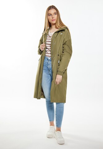 Manteau fonctionnel Schmuddelwedda en vert