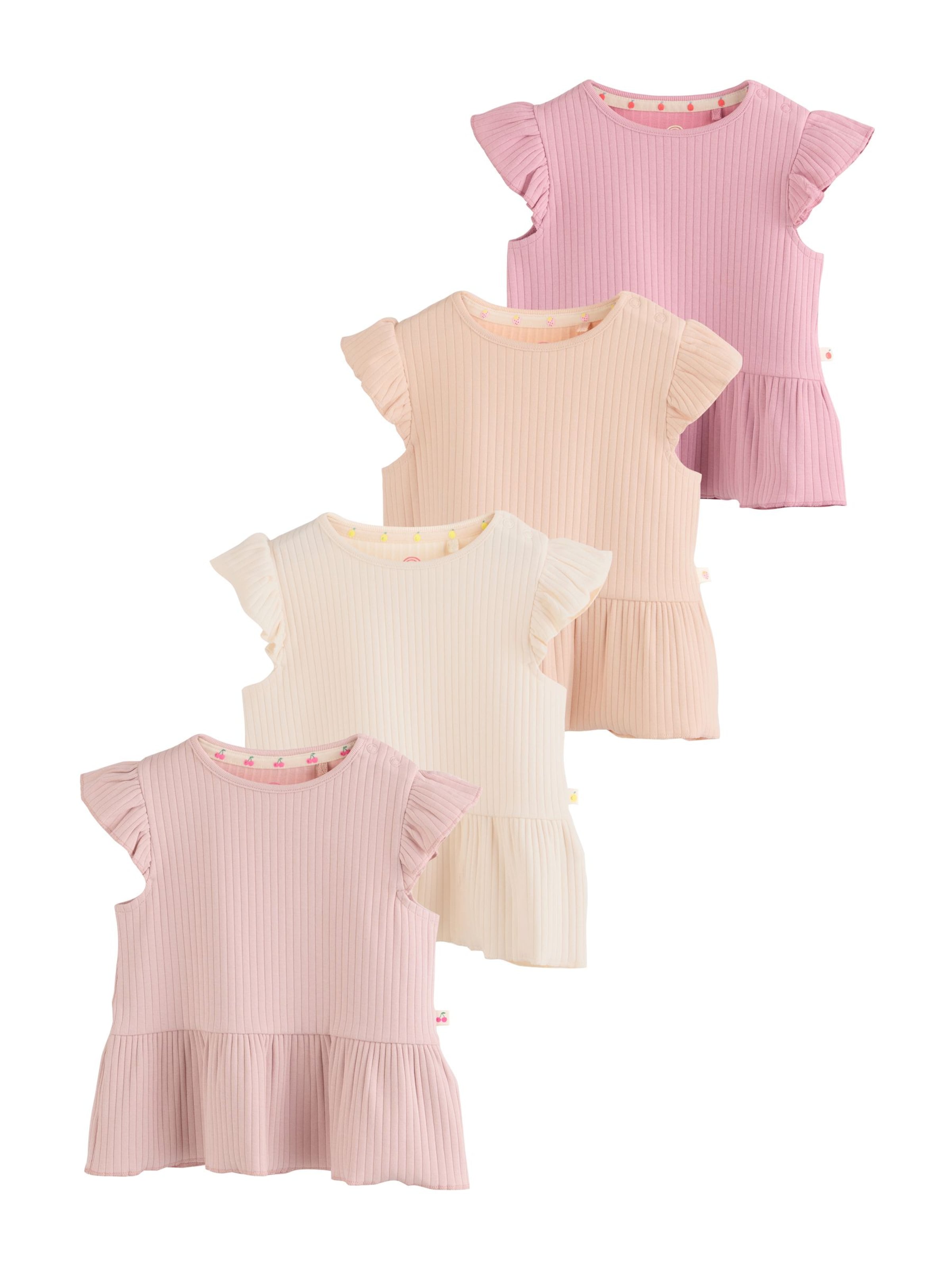 Next Shirt in Roze: voorkant