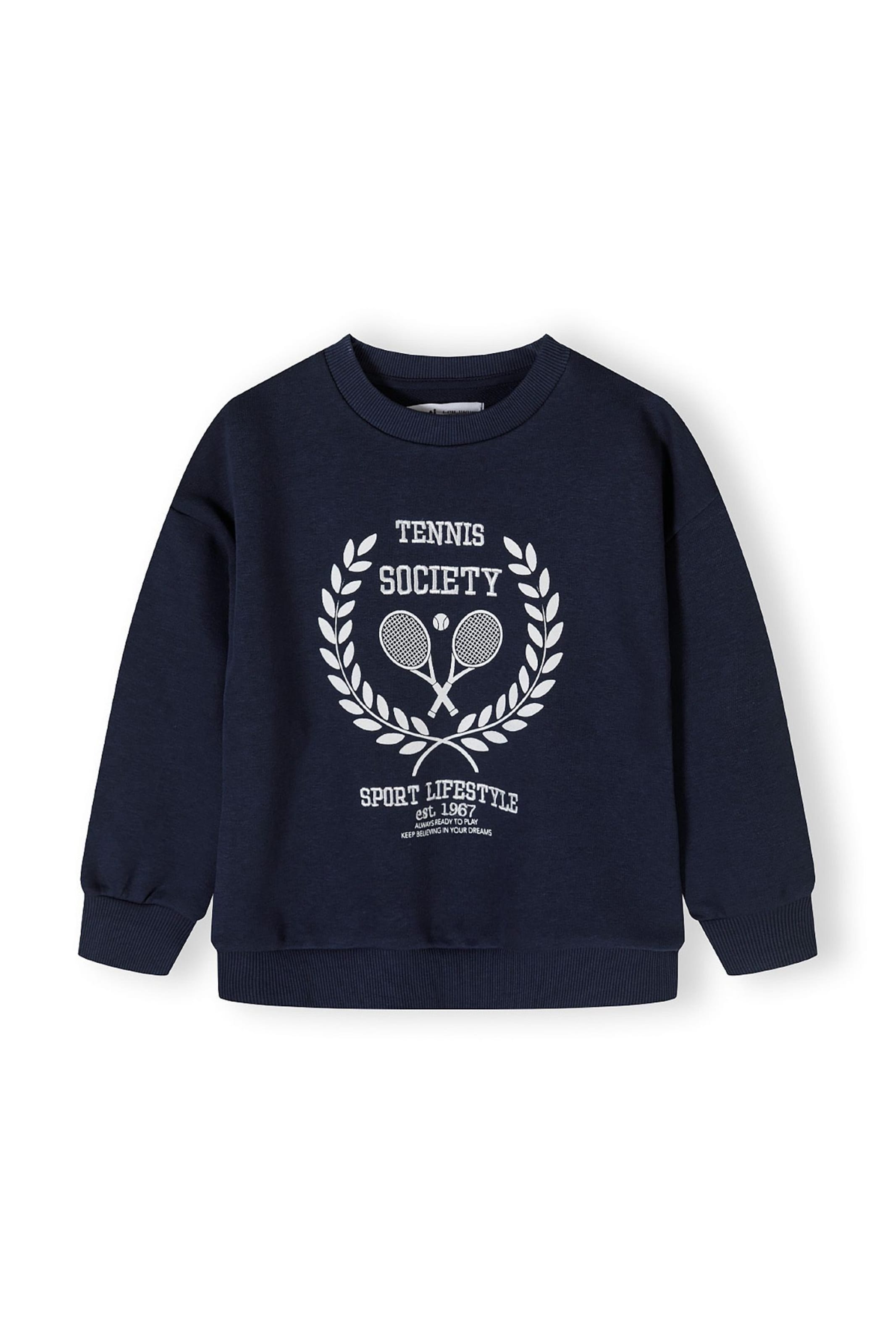 MINOTI Bluzka sportowa w kolorze niebieski: przód