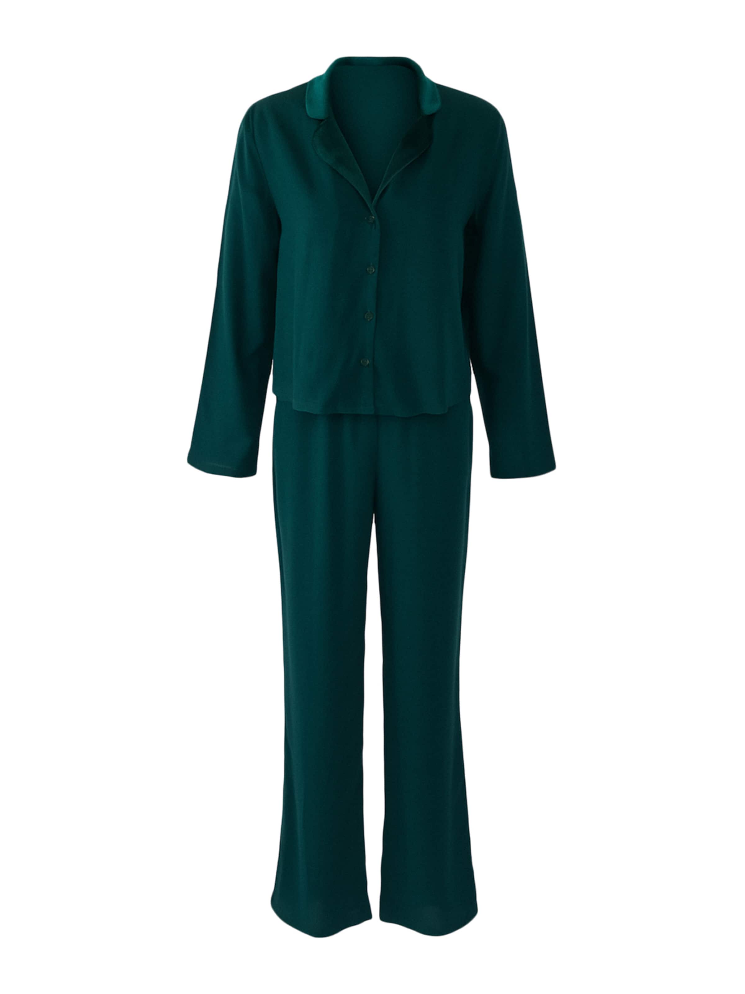 Trendyol Pizsama - zöld: elől