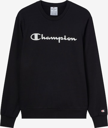 Champion Sweatshirt in Schwarz: Vorderseite