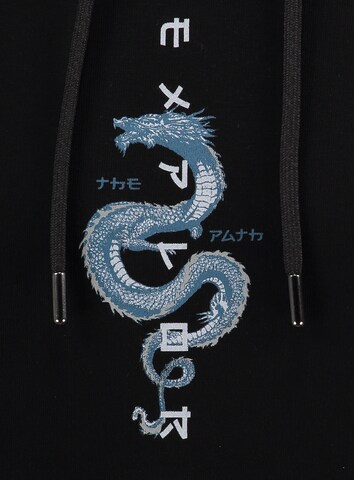 Key Largo Sweatshirt 'DISTANCE' i sort