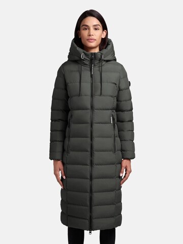 khujo Winter coat 'Simmie-YM' in Green: front