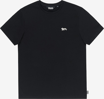 Lonsdale London - Camiseta 'Spikhill' en negro: frente