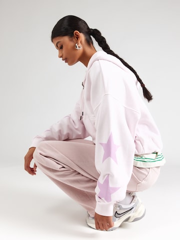 GUESS JEANS - Sudadera con cremallera en lila