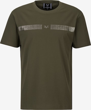 19V69 ITALIA Shirt 'Rafael New Banderole' in Green: front