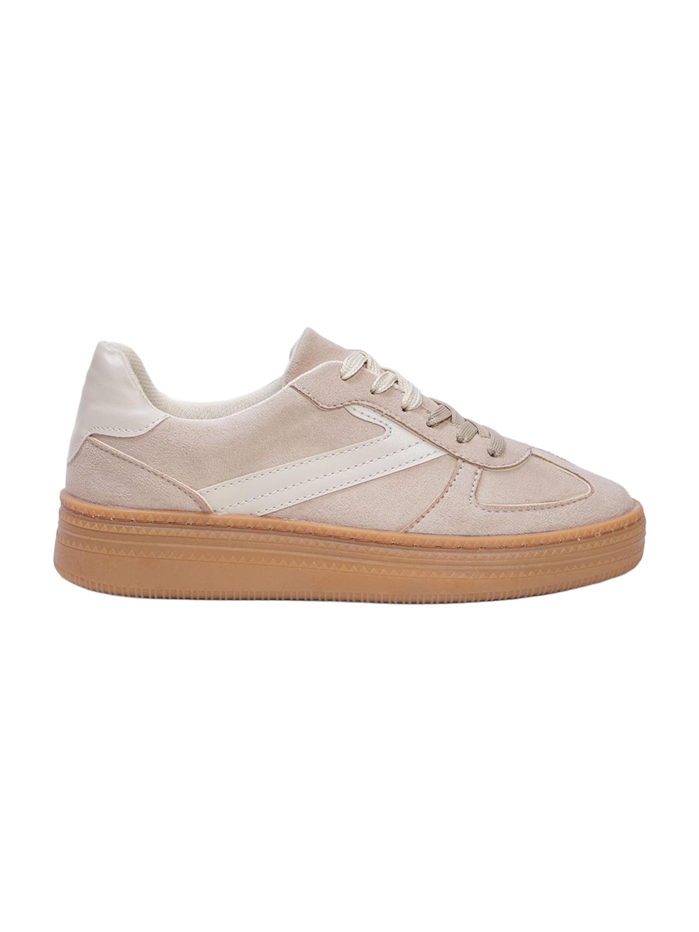 Sneaker bassa di Trendyol in beige: frontale
