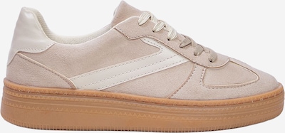 Sportbačiai be auliuko iš Trendyol, spalva – smėlio spalva / balta, Prekių apžvalga