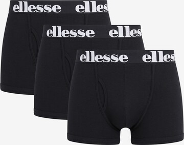 melns ELLESSE Bokseršorti 'Hali': no priekšpuses