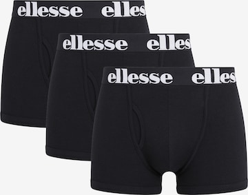 ELLESSE Bokserishortsit 'Hali' värissä musta: edessä