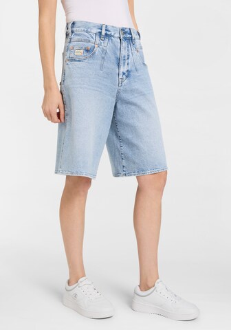 Herrlicher Loosefit Shorts 'Brooke' in Blau: Vorderseite