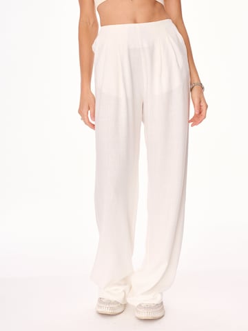 mandragora Wide leg Pants 'Ora' in Beige: front