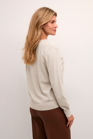 Cream Sweater 'Dela' in Beige